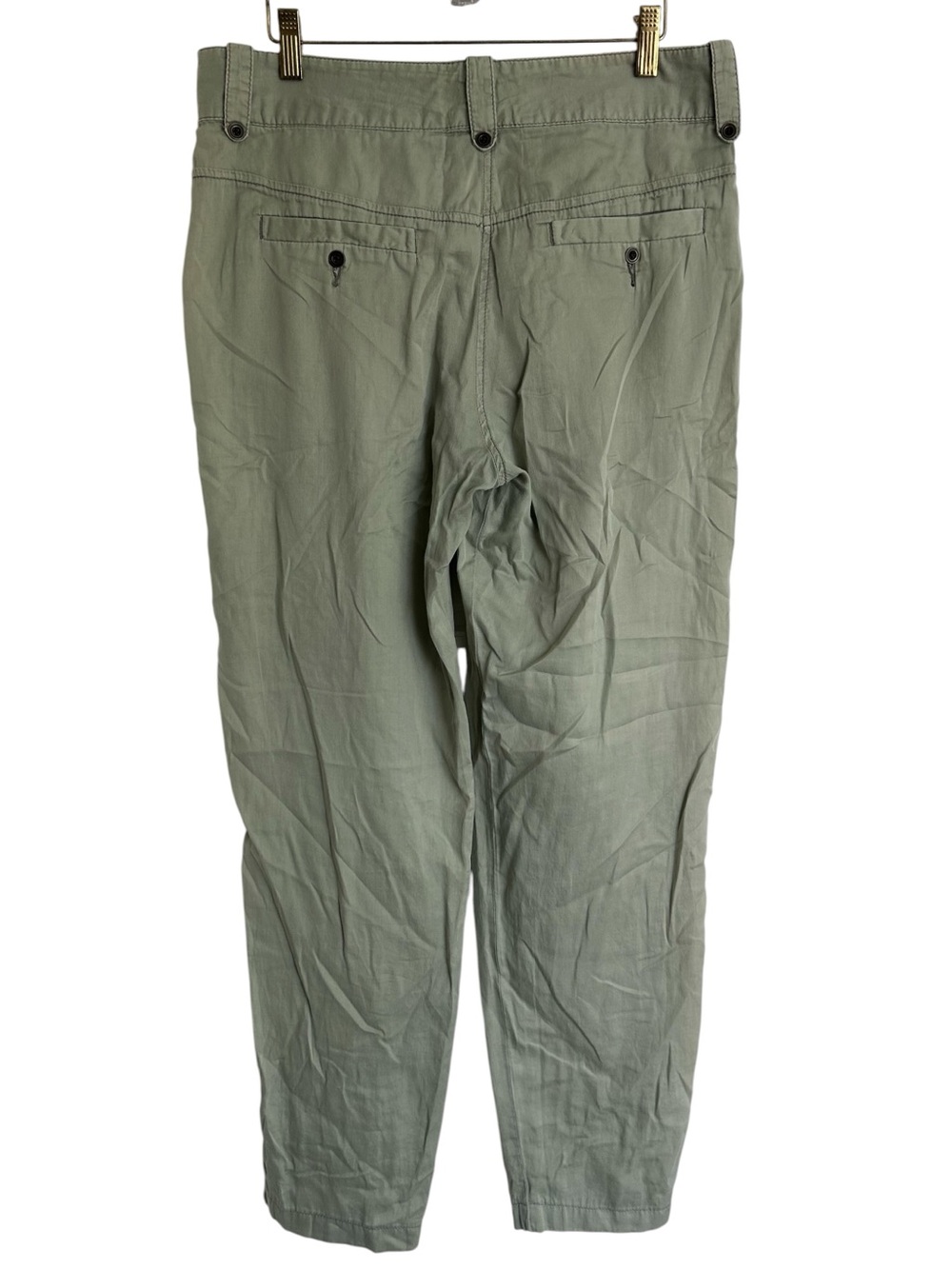 French Connection Olive Green High Rise Utility Pants - 10 - Picture 3 of 9